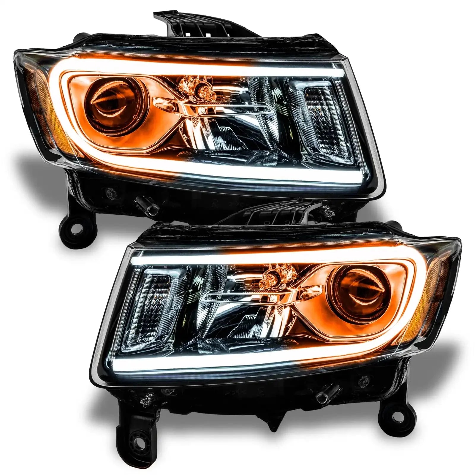 2014-2015 Jeep Grand Cherokee Pre-Assembled Headlights-Non HID by ORACLE Lighting