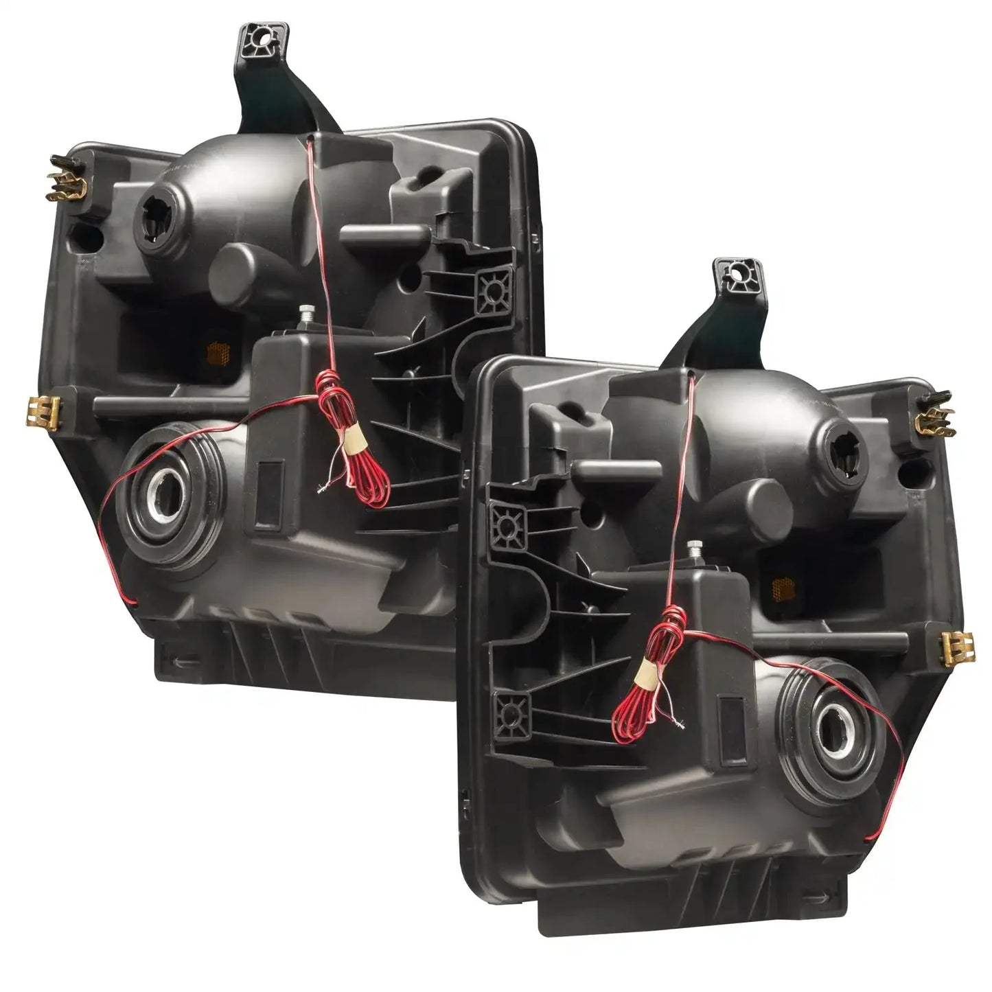 ORACLE Lighting 2008-2010 Ford F-250/F-350 Super Duty Pre-Assembled Halo Headlights - Chrome Housing by ORACLE Lighting