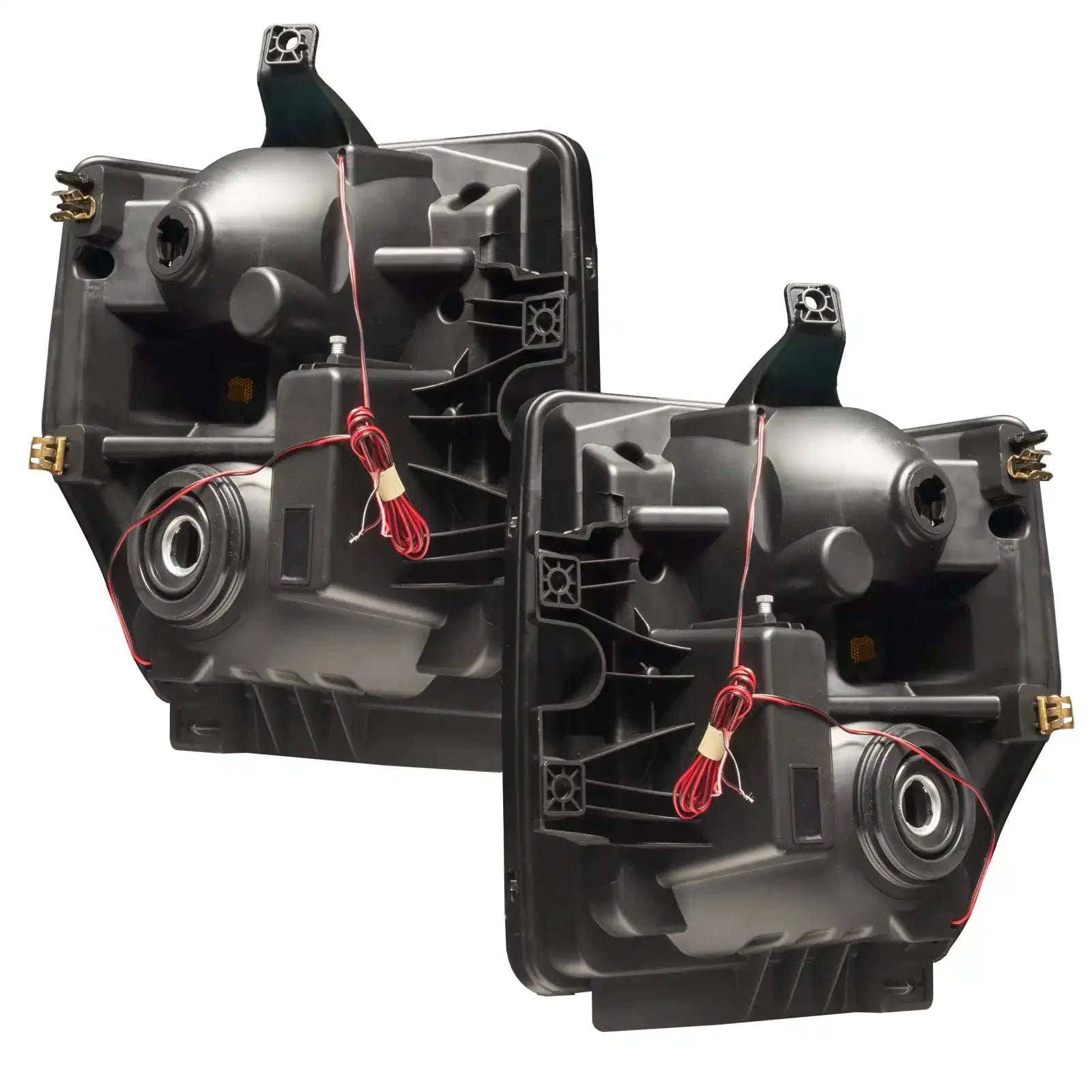 ORACLE Lighting 2008-2010 Ford F-250/F-350 Super Duty Pre-Assembled Halo Headlights - Chrome Housing by ORACLE Lighting
