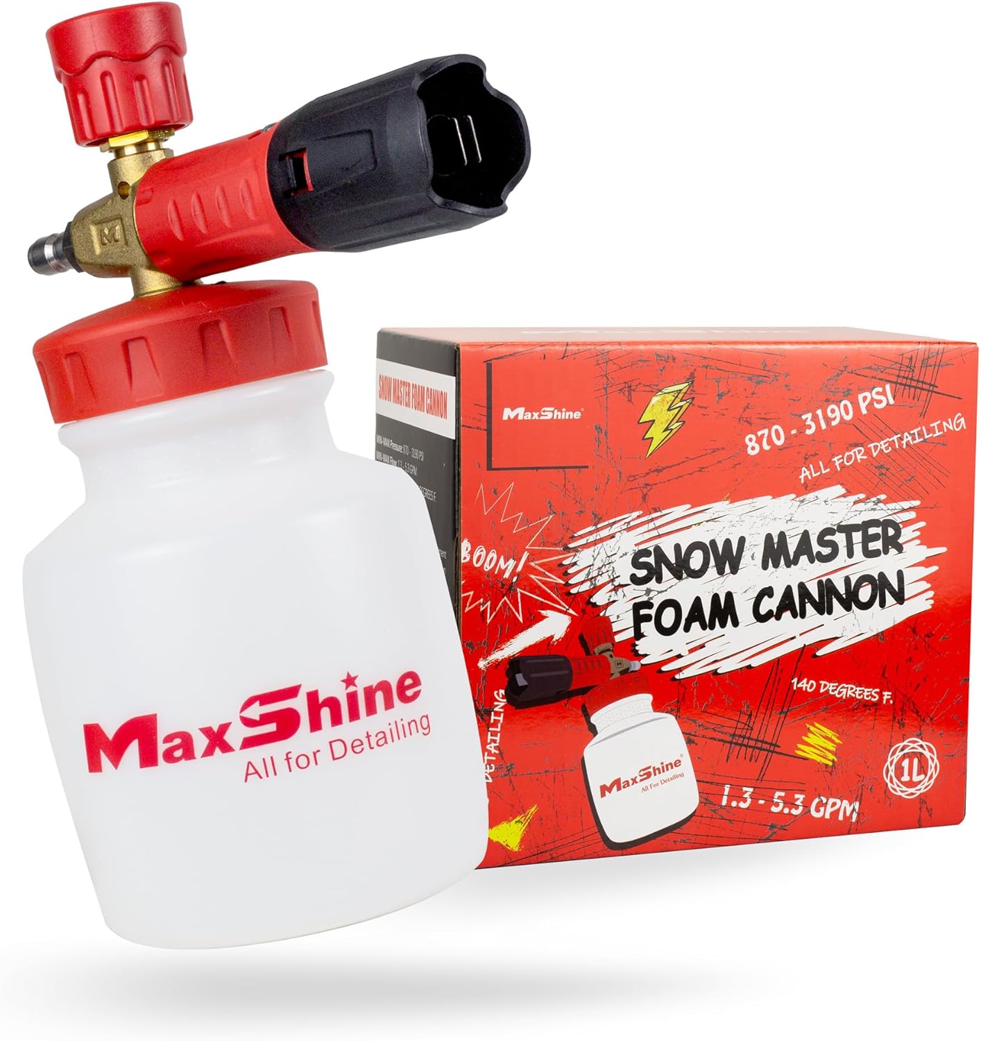Snow Master Car Wash Foam Cannon by MaxshineUSA