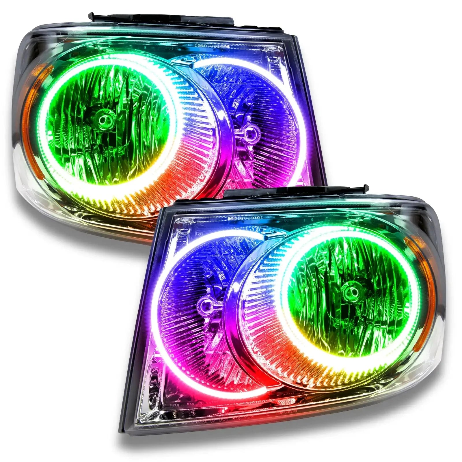 ORACLE Lighting 2007-2009 Dodge Durango LED Headlight Halo Kit by ORACLE Lighting