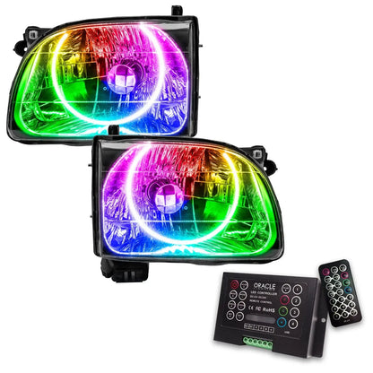 ORACLE Lighting 2001-2004 Toyota Tacoma Pre-Assembled Halo Headlights by ORACLE Lighting