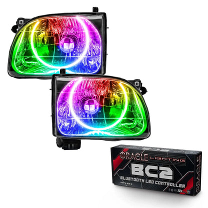 ORACLE Lighting 2001-2004 Toyota Tacoma Pre-Assembled Halo Headlights by ORACLE Lighting