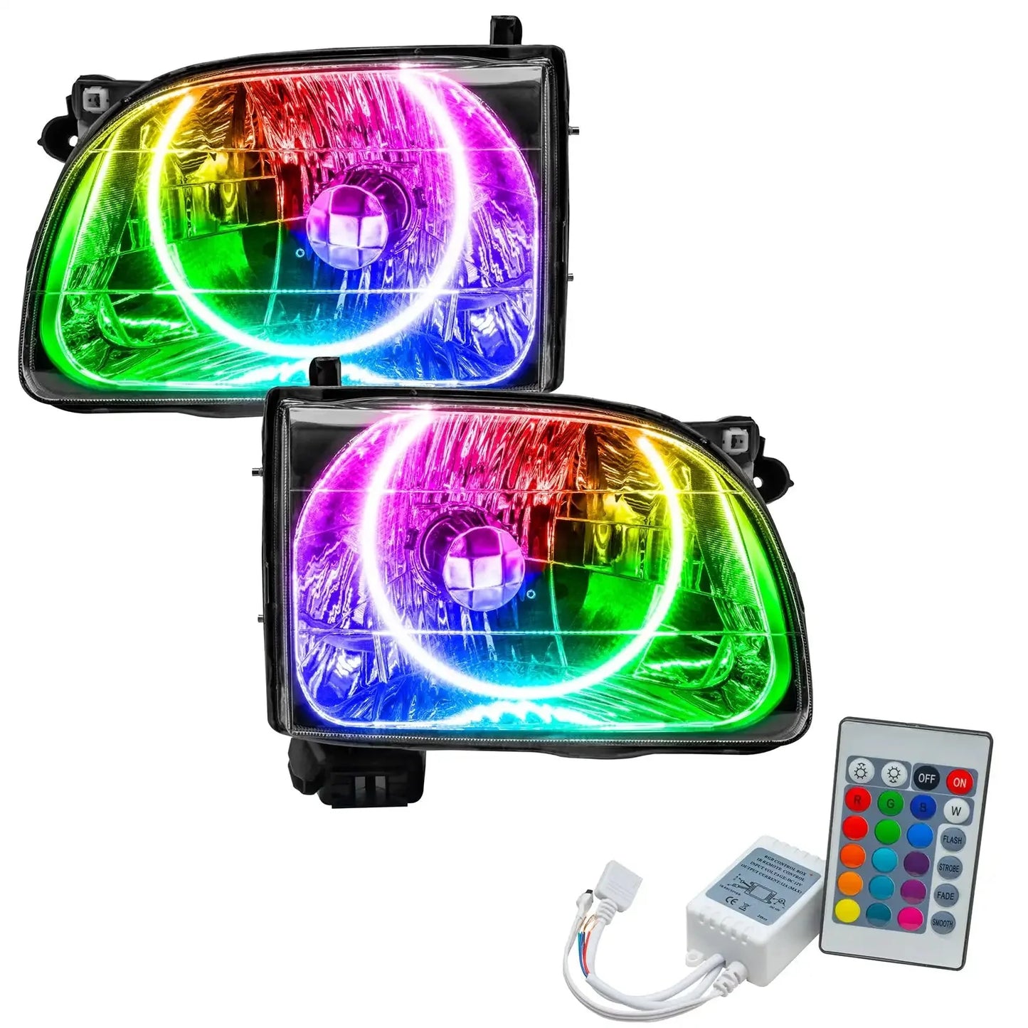 ORACLE Lighting 2001-2004 Toyota Tacoma Pre-Assembled Halo Headlights by ORACLE Lighting