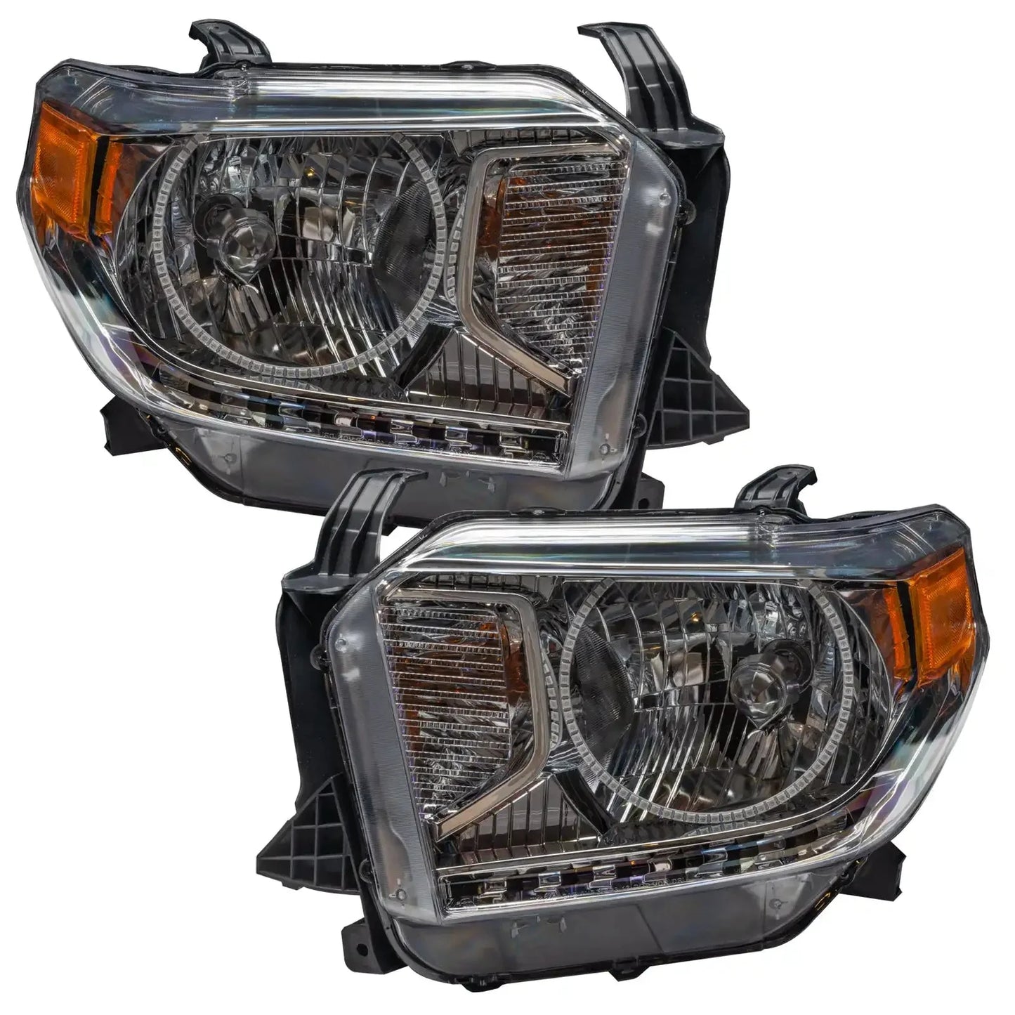 ORACLE Lighting 2014-2017 Toyota Tundra Pre-Assembled Halo Headlights - Dual Halo by ORACLE Lighting