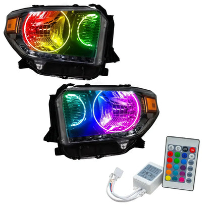 ORACLE Lighting 2014-2017 Toyota Tundra Pre-Assembled Halo Headlights - Dual Halo by ORACLE Lighting