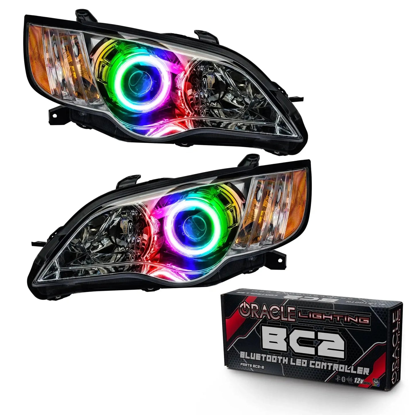 2008-2009 Subaru Legacy Pre-Assembled Headlights - Chrome by ORACLE Lighting