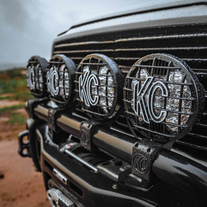 SlimLite 8" LED - Stone Guard - Black by KC HiLiTES