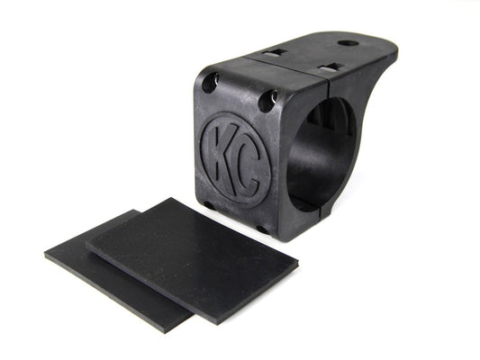 KC Bracket Mount Tube Clamp 2.25-2.5 Inch Round EA by KC HiLiTES