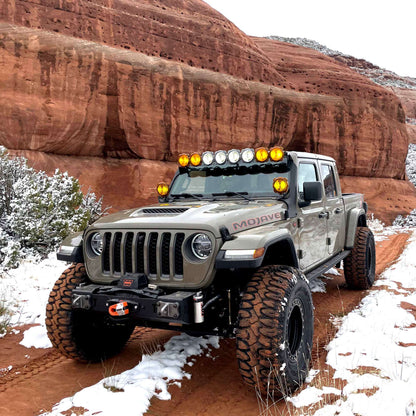 KC Bracket Mount Set 50in Overhead 2021 + Jeep Wrangler 392 by KC HiLiTES