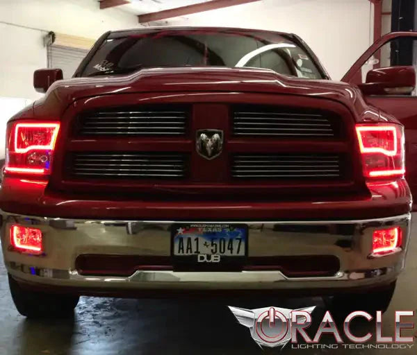 ORACLE Lighting 2009-2018 RAM Sport (Quad) LED Headlight Halo Kit by ORACLE Lighting
