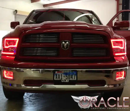 ORACLE Lighting 2009-2018 RAM Sport (Quad) LED Headlight Halo Kit by ORACLE Lighting