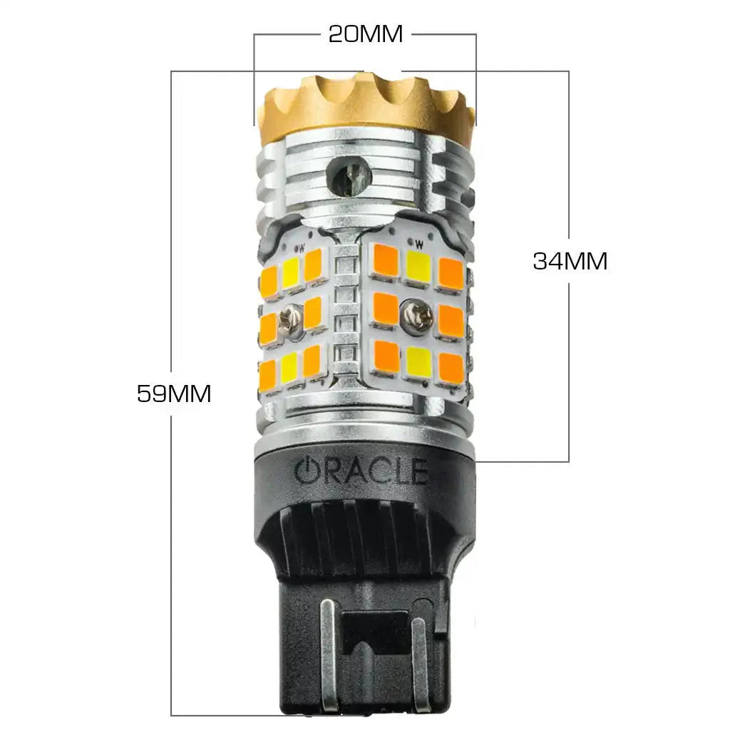 ORACLE Lighting 7443-CK LED Switchback High Output Can-Bus LED Bulbs (Pair) by ORACLE Lighting