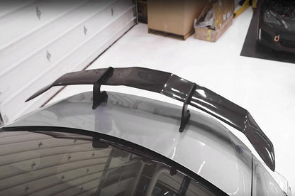 OLM DL Style Carbon Fiber Gooseneck Spoiler - 2013-2016 Scion FR-S / 2013-2021 BRZ / 2017-2020 Toyota 86 by OLM