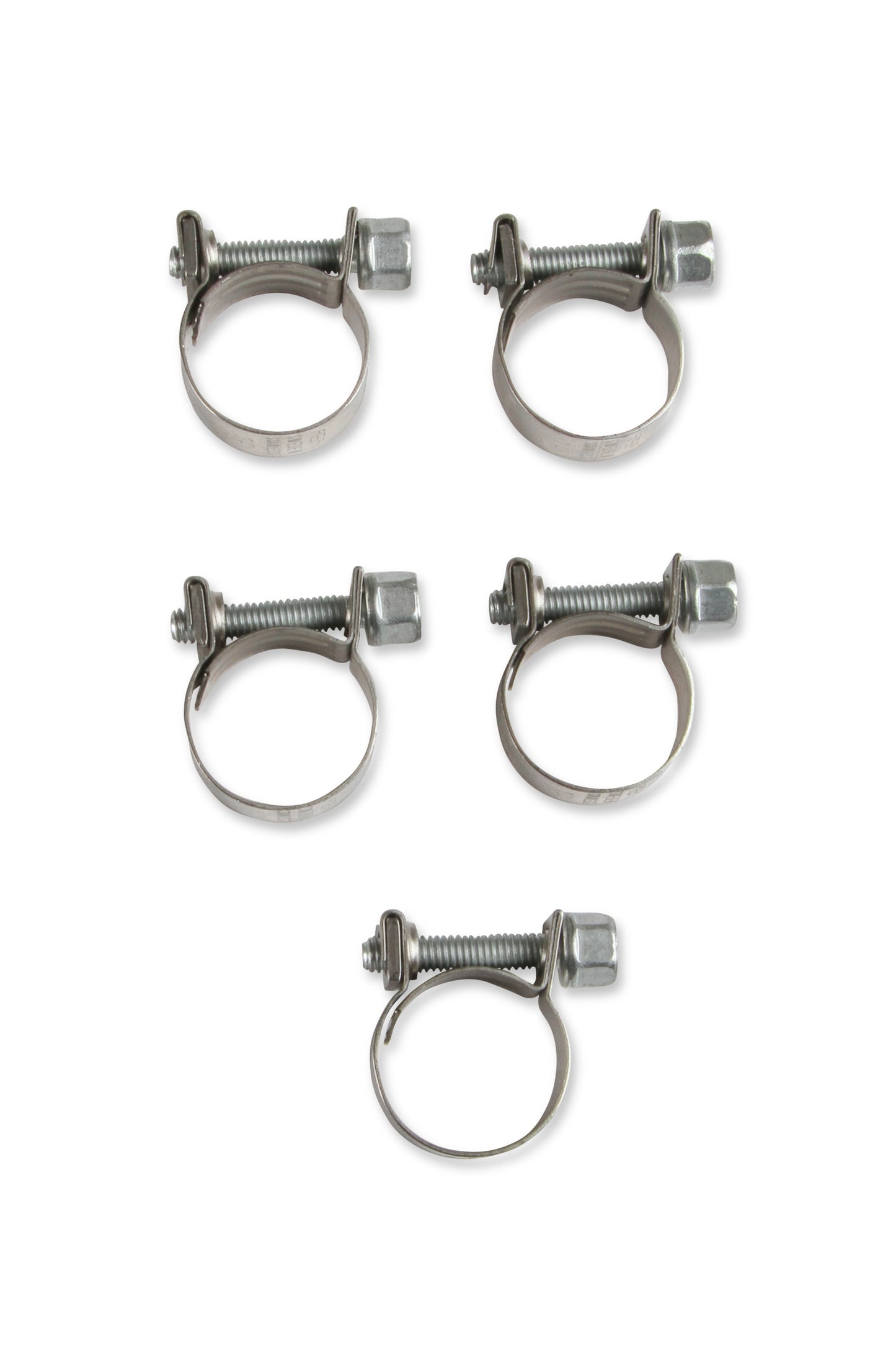 Clamps for 3/8" Vapor Guard Hose - Screw Type Clamps, Package of 5 by Earl's Performance