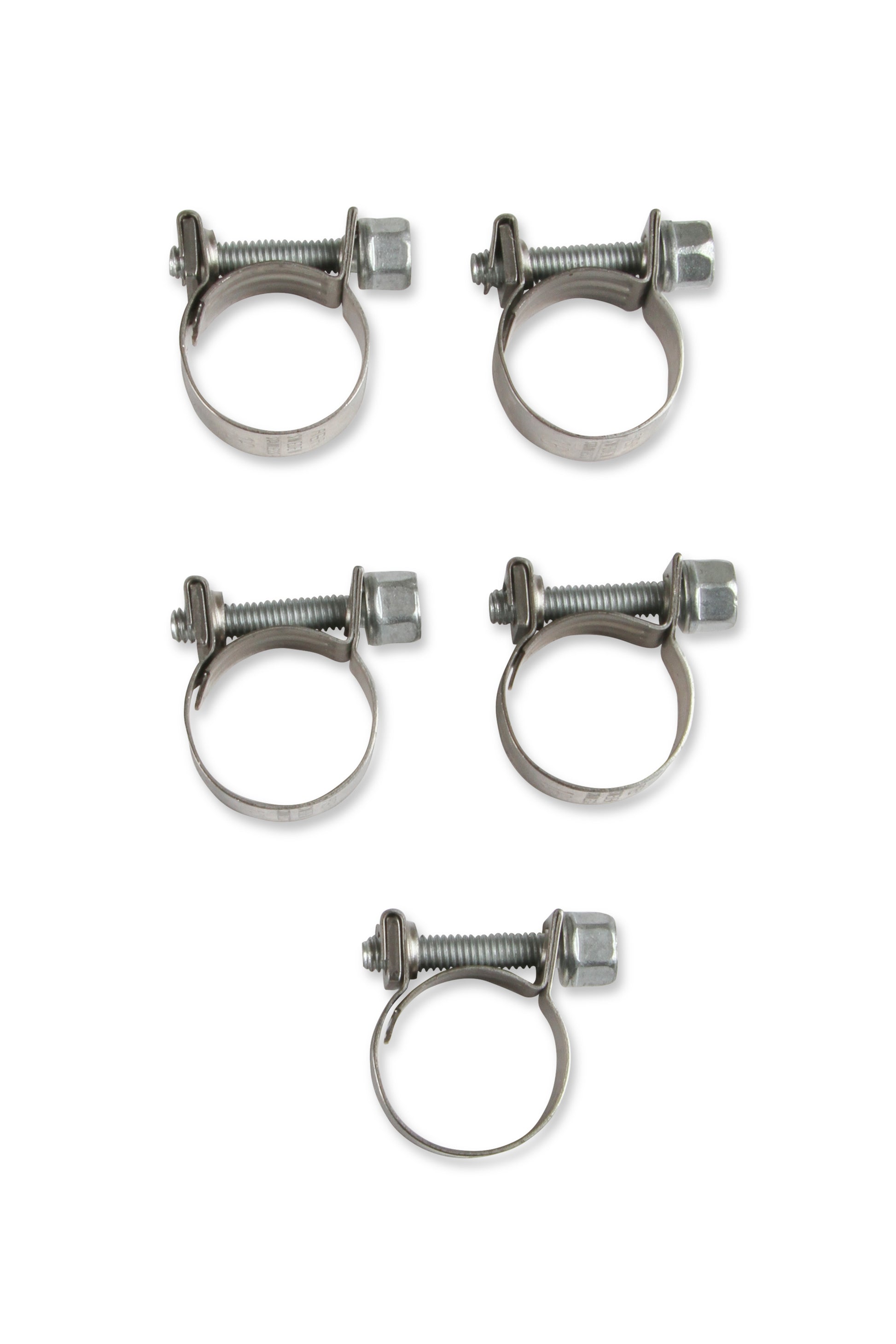 Clamps for 3/8" Vapor Guard Hose - Screw Type Clamps, Package of 5 by Earl's Performance