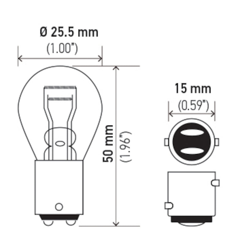 Turn Signal Light Bulb by Hella
