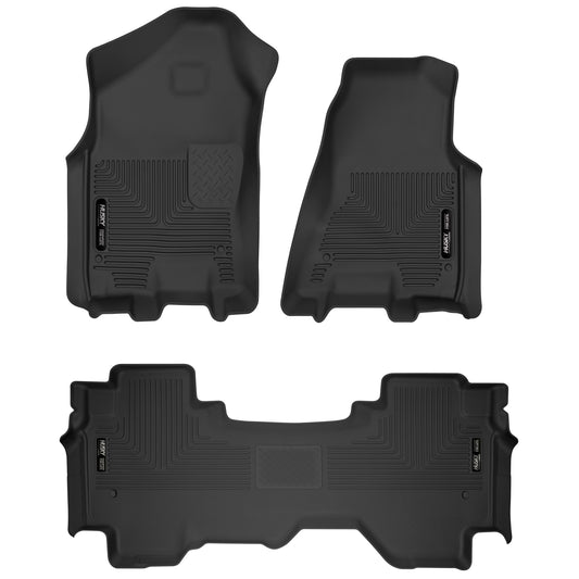 X-act Contour - Front & 2nd Seat Floor Liners by Husky Liners