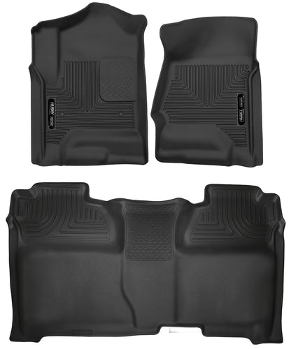 X-act Contour - Front & 2nd Seat Floor Liners by Husky Liners