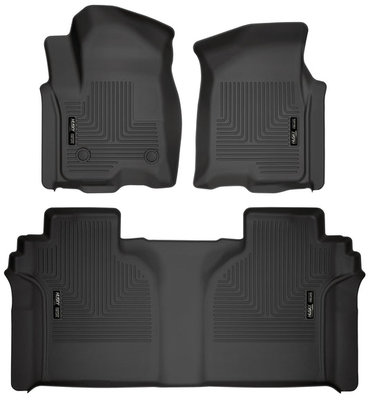 Weatherbeater - Front & 2nd Seat Floor Liners by Husky Liners