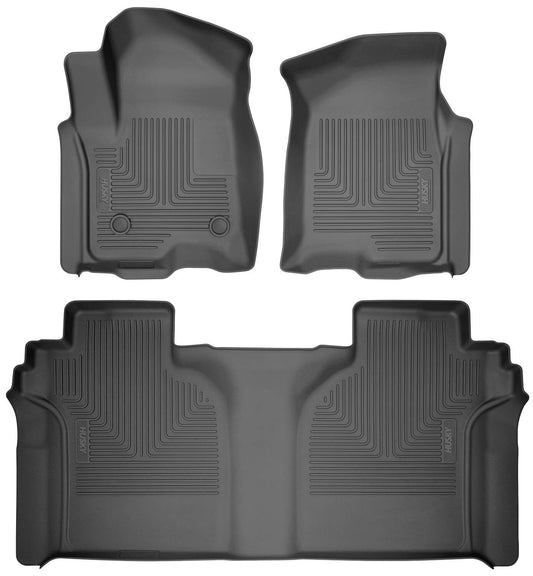 Weatherbeater - Front & 2nd Seat Floor Liners by Husky Liners