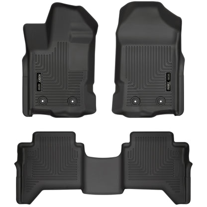 Weatherbeater - Front & 2nd Seat Floor Liners by Husky Liners