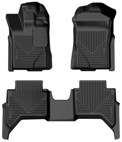 Weatherbeater - Front & 2nd Seat Floor Liners by Husky Liners
