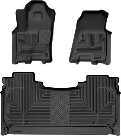 Weatherbeater - Front & 2nd Seat Floor Liners by Husky Liners