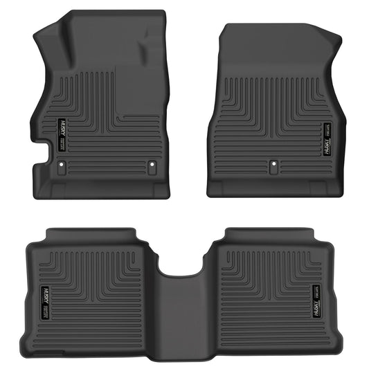 Weatherbeater - Front & 2nd Seat Floor Liners by Husky Liners