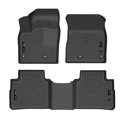 Weatherbeater - Front & 2nd Seat Floor Liners by Husky Liners