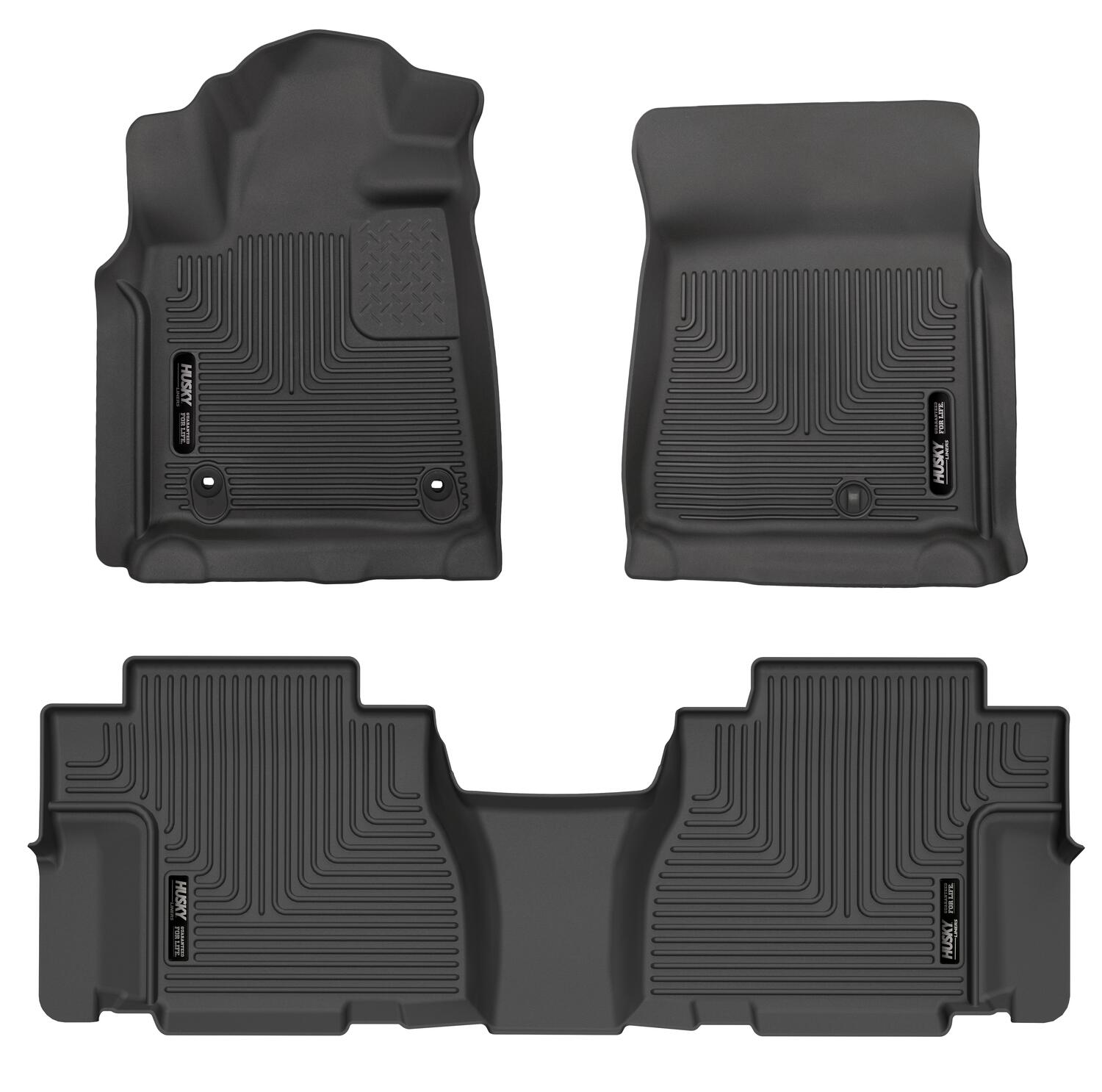 Weatherbeater - Front & 2nd Seat Floor Liners by Husky Liners