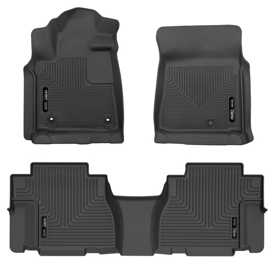 Weatherbeater - Front & 2nd Seat Floor Liners by Husky Liners