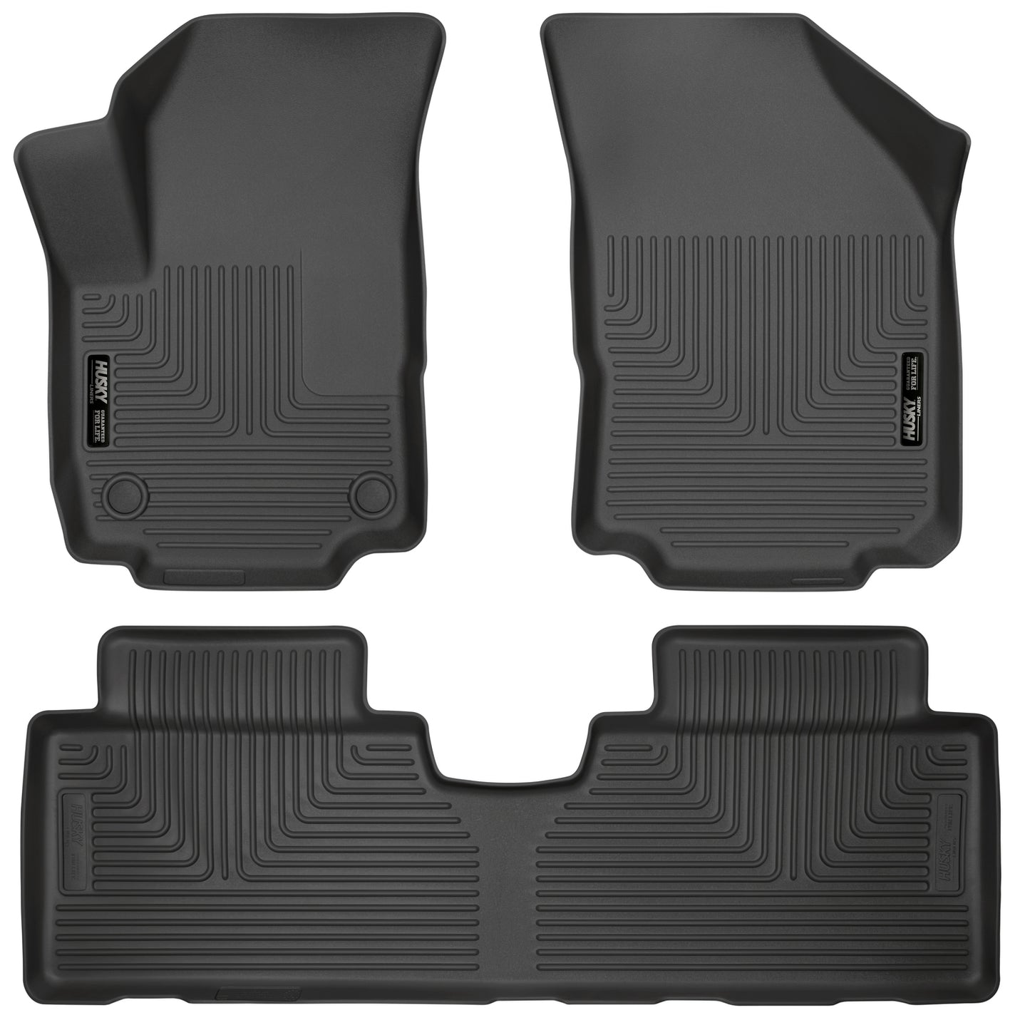 Weatherbeater - Front & 2nd Seat Floor Liners by Husky Liners