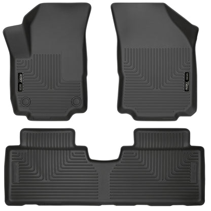 Weatherbeater - Front & 2nd Seat Floor Liners by Husky Liners