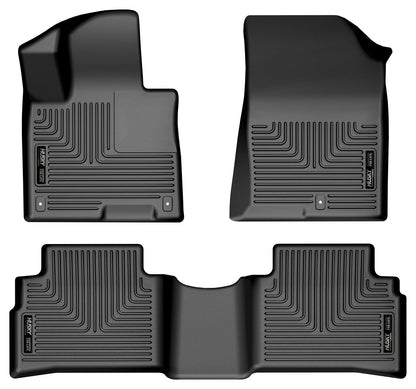 Weatherbeater - Front & 2nd Seat Floor Liners by Husky Liners