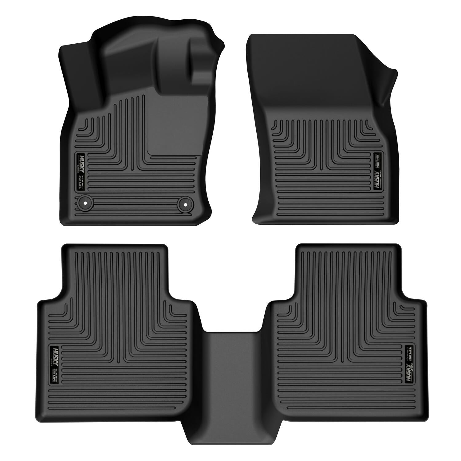 Weatherbeater - Front & 2nd Seat Floor Liners by Husky Liners