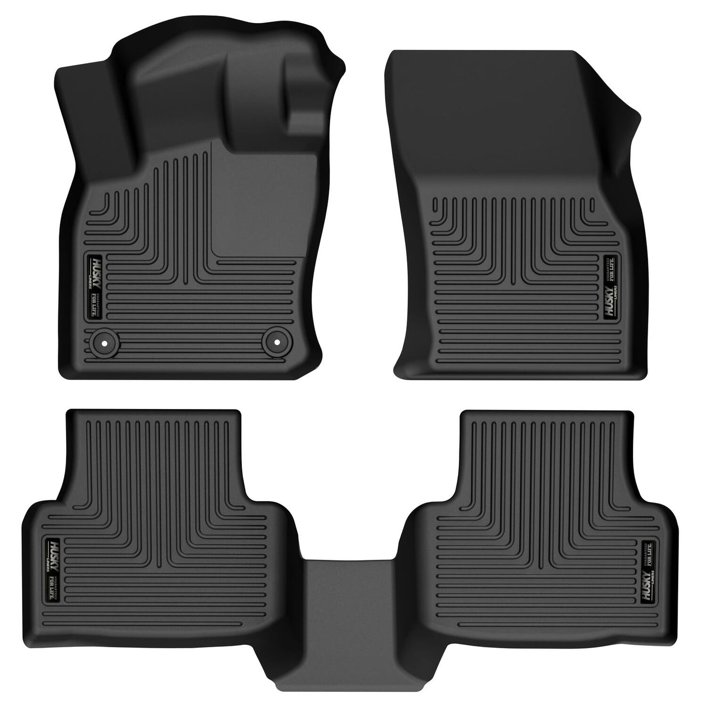 Weatherbeater - Front & 2nd Seat Floor Liners by Husky Liners
