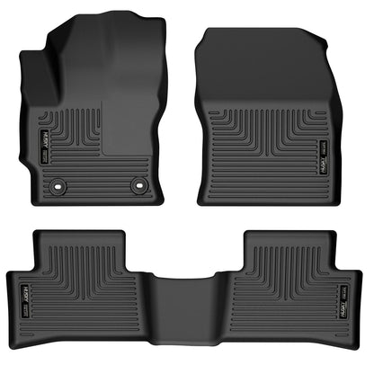Weatherbeater - Front & 2nd Seat Floor Liners by Husky Liners