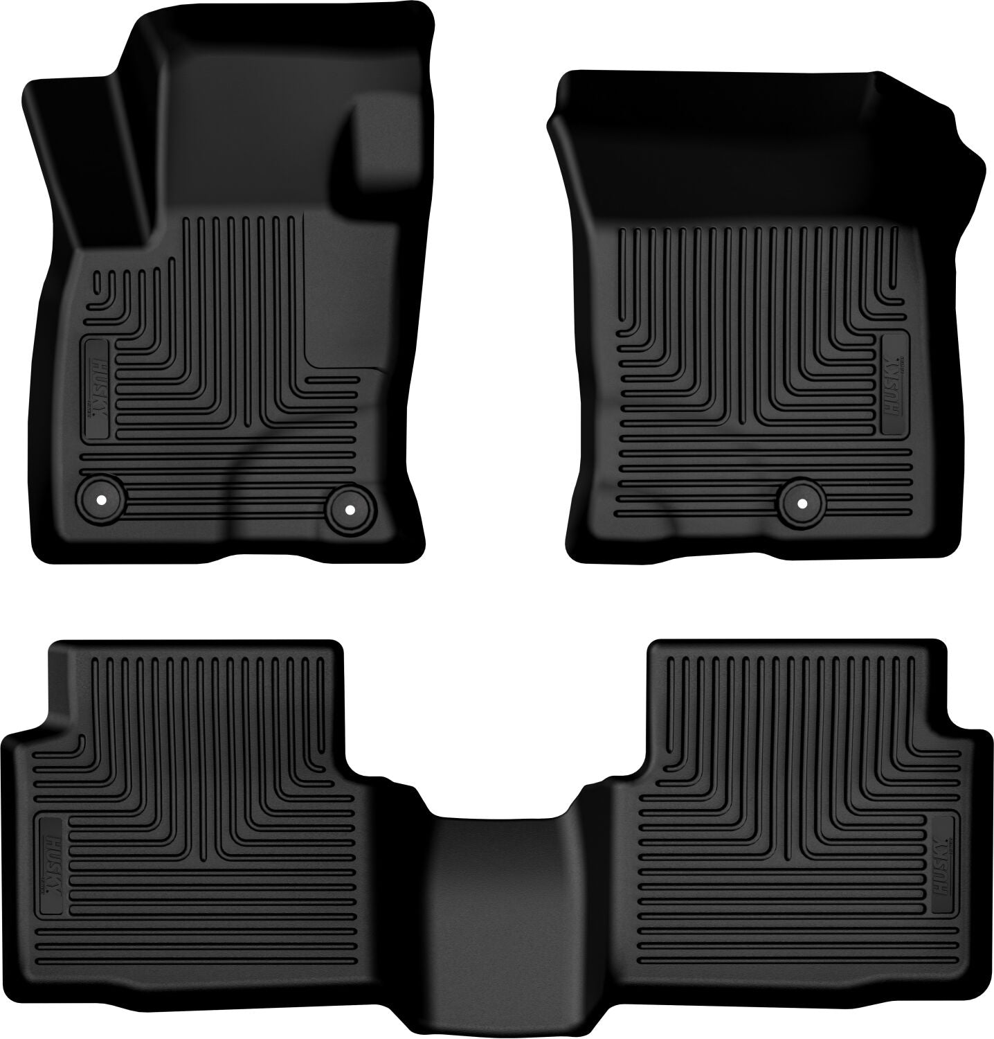 Weatherbeater - Front & 2nd Seat Floor Liners by Husky Liners