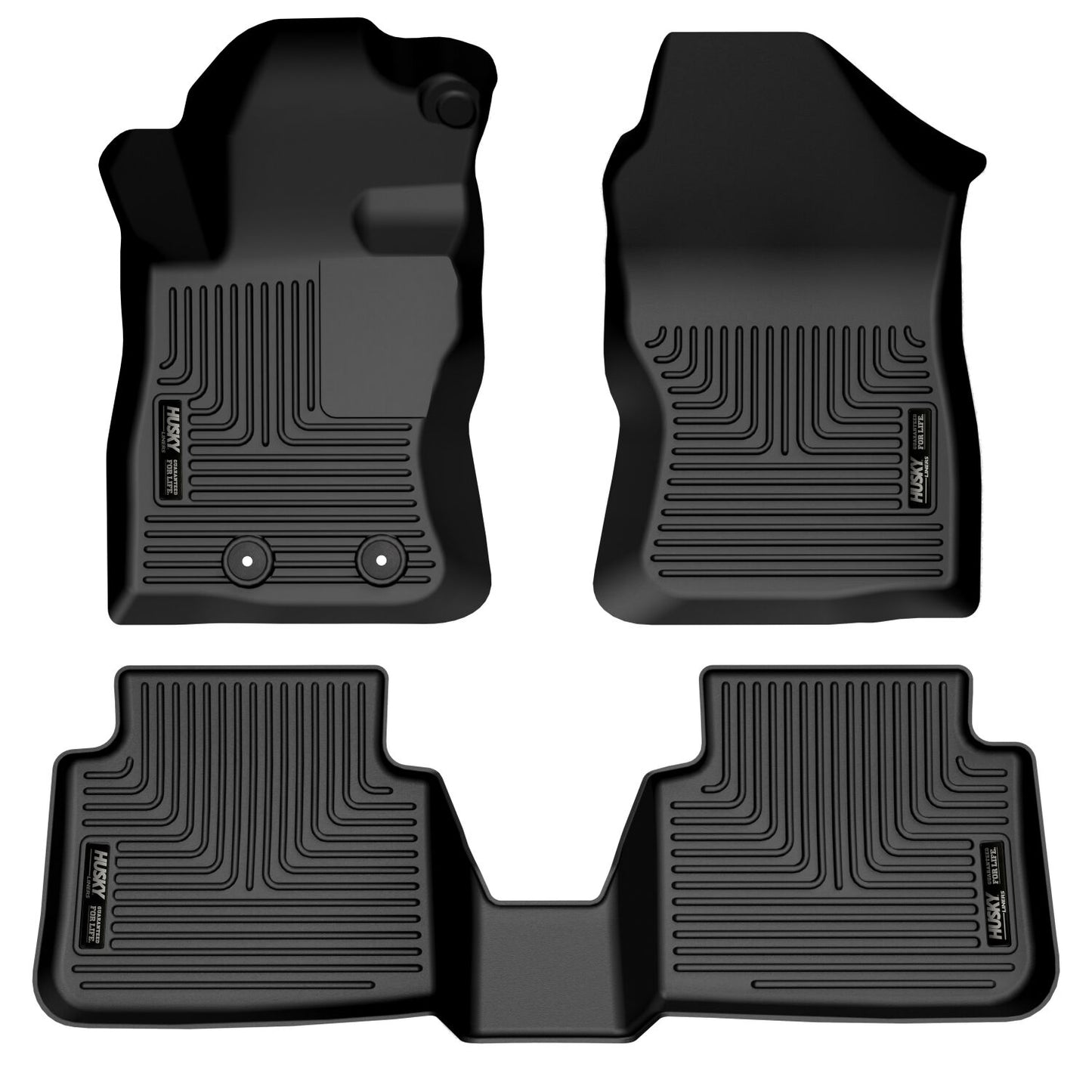 Weatherbeater - Front & 2nd Seat Floor Liners by Husky Liners