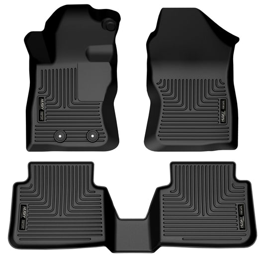 Weatherbeater - Front & 2nd Seat Floor Liners by Husky Liners