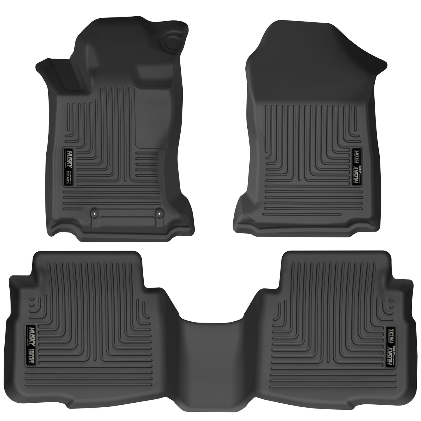 Weatherbeater - Front & 2nd Seat Floor Liners by Husky Liners