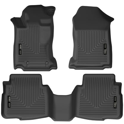 Weatherbeater - Front & 2nd Seat Floor Liners by Husky Liners