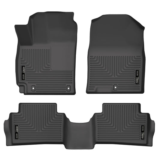 Weatherbeater - Front & 2nd Seat Floor Liners by Husky Liners