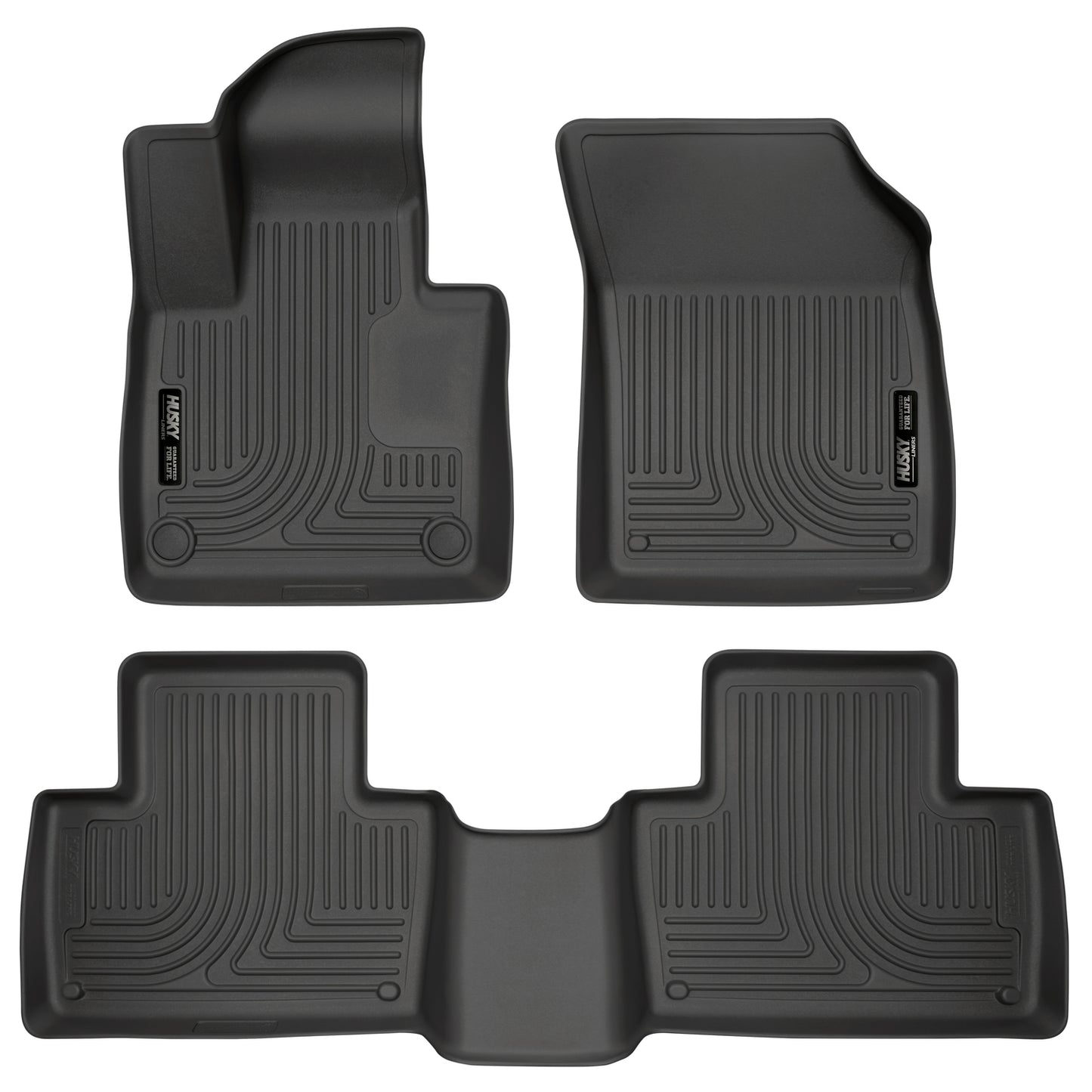 Weatherbeater - Front & 2nd Seat Floor Liners by Husky Liners