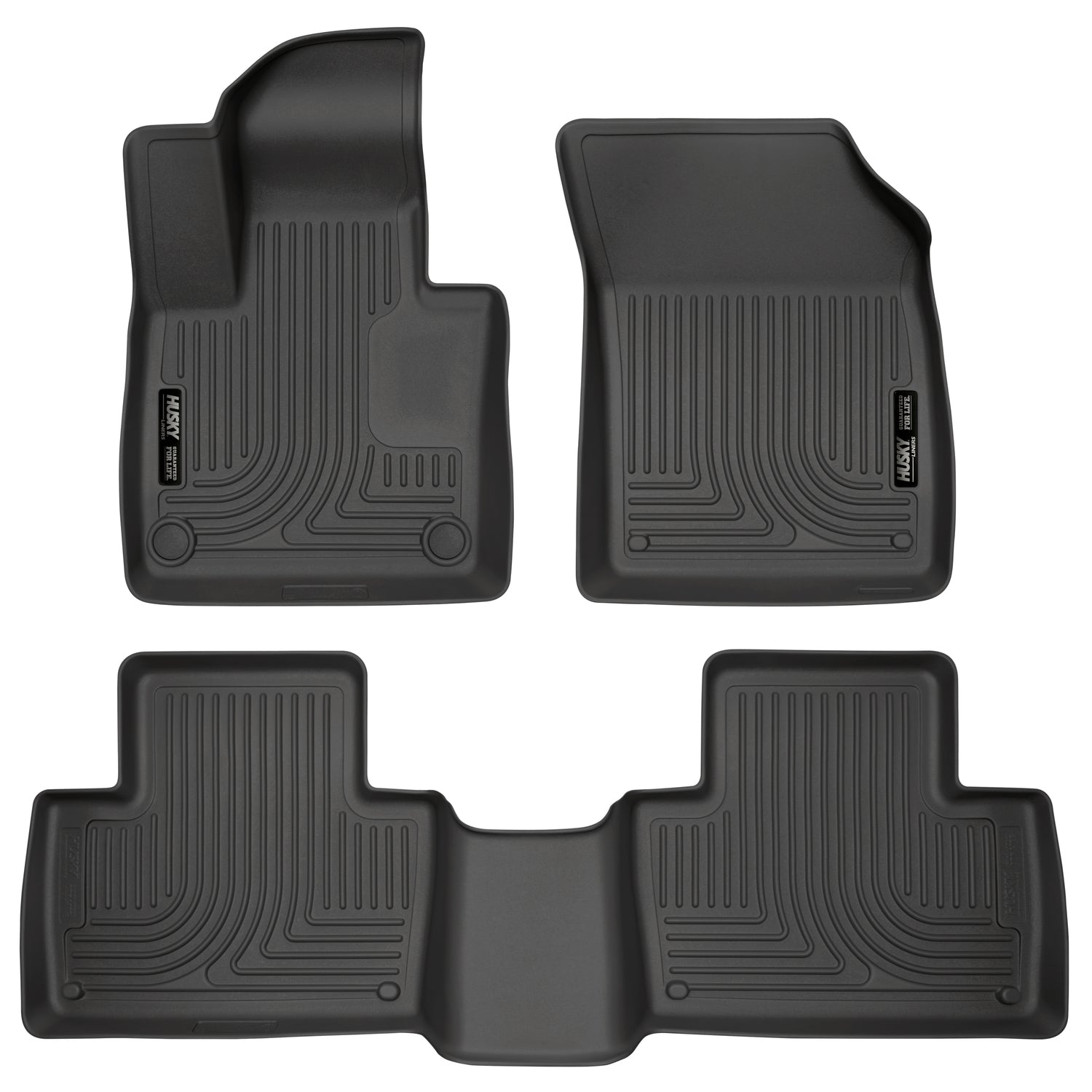 Weatherbeater - Front & 2nd Seat Floor Liners by Husky Liners