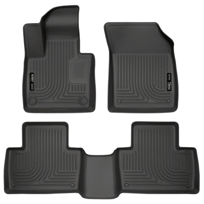 Weatherbeater - Front & 2nd Seat Floor Liners by Husky Liners