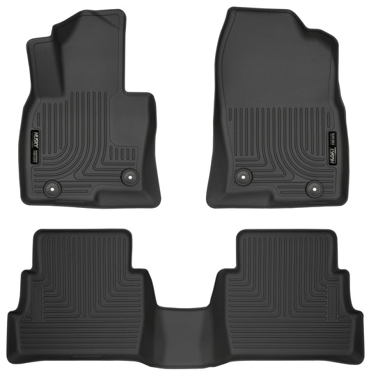 Weatherbeater - Front & 2nd Seat Floor Liners by Husky Liners