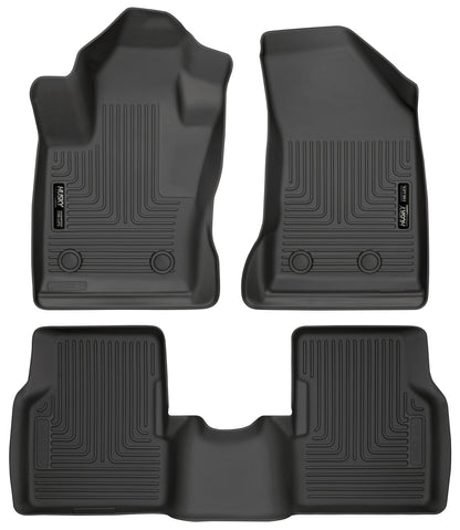 Weatherbeater - Front & 2nd Seat Floor Liners by Husky Liners