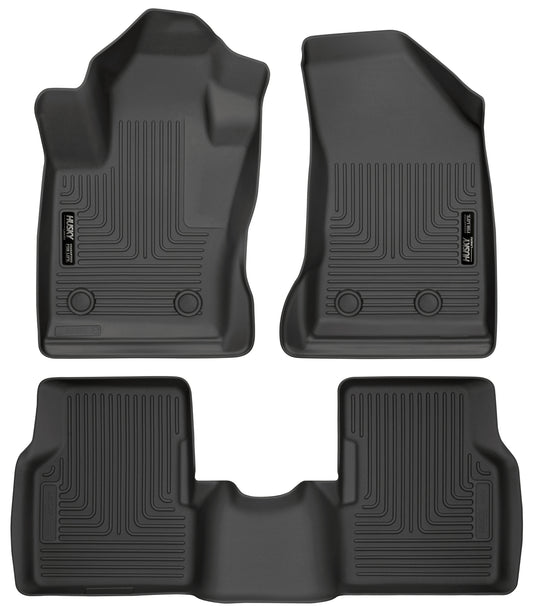 Weatherbeater - Front & 2nd Seat Floor Liners by Husky Liners